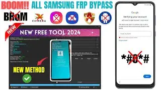NO BRoM!! SAMSUNG FRP BYPASS UNLOCK NEW METHOD 2024 | ONE CLICK BYPASS TOOL