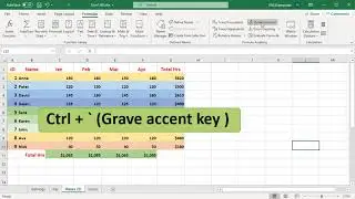 How to Show Formulas in Excel - Office 365