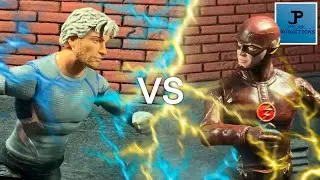 The Flash VS Quicksilver (Marvel VS DC Stop Motion Fight)