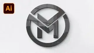 M logo design - logo design illustrator