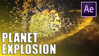 Exploding A Planet | Adobe After Effects Tutorial