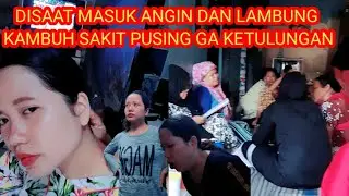 masuk angin membuat bumil mual pusing ta tertahan sampai malam muntah nya berkali2 