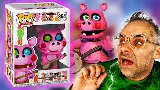 АНИМАТРОНИК ПИГПАТЧ FUNKO POP! ДОКТОР ЗЛЮ И АНИМАТРОНИКИ FNAF: PIGPATCH ИЗ PIZZERIA SIMULATOR!