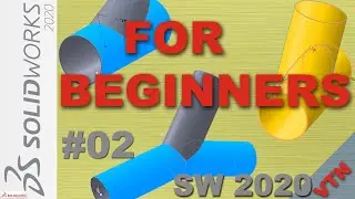 SolidWorks 2020 ( 02 Surface Design ) TUTORIAL
