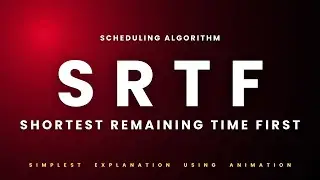 Shortest Remaining Time First | CPU Scheduling Algorithm | Operating System