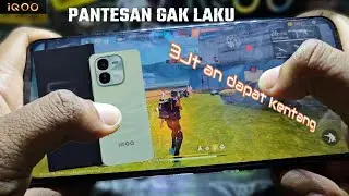 iQOO Z9x Ram 12GB Game Test Free Fire Max || Handcam || Snapdragon 6 Gen 1 (4 nm) || 6000 mAh