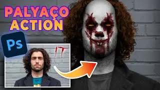 ADOBE PHOTOSHOP CC 2021 PALYAÇO ACTION - ACTION KURULUM PHOTOSHOP DERSLERİ