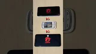 New Galaxy Z Fold 6 😈 vs SAMSUNG S24 ULTRA vs OLD POCO vs A35 5G - FREEFIRE TEST #freefire #shorts