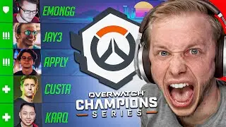 Going PRO In The OVERWATCH CHAMPIONS SERIES?! (w/ Apply, Emongg, Custa & KarQ)