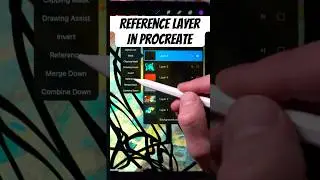 Reference Layers in Procreate - Tutorial 