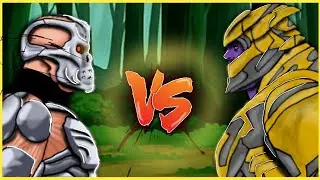 ДЖЕЙСОН Х vs ТАНОС "JASON X vs THANOS" (рисуем мультфильм 2)