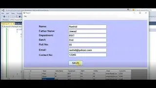 How to connect SQL Database with Visual Studio C#, Windows Form Application? This is part 1