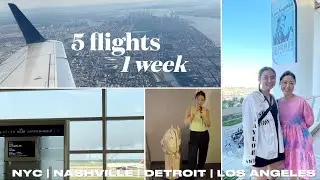 BUSY Week in My Life as a Consultant | 5 flights in one week