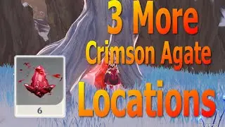 Crimson Agate Locations Dragonspine Genshin Impact pt3