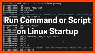 Run Application, Command or Script on Linux Startup | Linux Startup