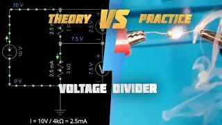 Voltage Divider Explained with Practical Example | Burning Resistors