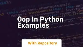 oop in python examples