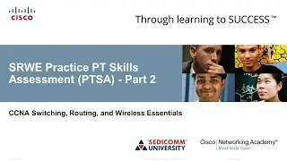 SRWE Practice PT Skills Assessment (PTSA) - Part 2 Cisco Packet Tracer