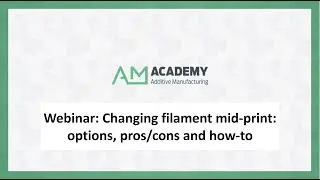 Mid-print filament change on the Raise3D Pro3 Plus - Webinar - English