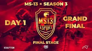 ИГРАЕМ ТУРНИР В PUBG MOBILE - ТУРНИР MS-13 LEAGUE SEASON 3! ФИНАЛ ДЕНЬ 1 | ПУБГ МОБАЙЛ НА ПК