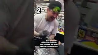 Распаковка матрёшки американцами