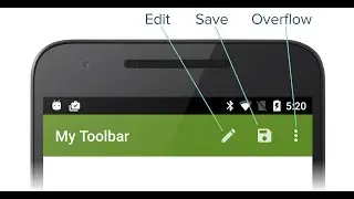 Action Bar in Android Studio | Action Bar design in Android Studio