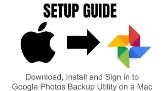 Install Google Photos Backup Utility on a Mac