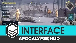 INTERFACE - Apocalypse HUD (Gameplay Demo) - Low Poly Art by 