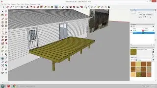 Helping Barret with a Deck Project - EP 1 - SketchUp 2019