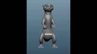 I made that and wanted to share it.mp4 [Otter 3D model by OpefuLee]