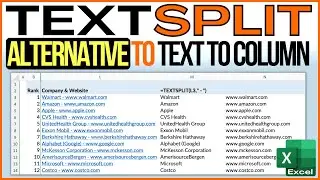 How to Split Text in Excel || TEXTSPLIT Function