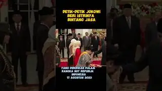 Presiden Jokowi beri istrinya bintang jasa. Lho?