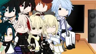 Genshin Impact reacts to F! MC / Female Traveler - Gacha Club · FULL VERSION · Parts 1-3