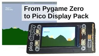 Raspberry Pi Pico creating a tank game for the display pack - porting from Pygame Zero