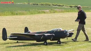 Giant 1:6 scale Radio Controlled (RC) Avro Lancaster | G for George | Flown by Jack Mitchell