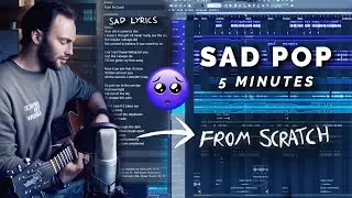 How I make a sad chill pop song from scratch in 5 minutes