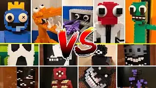 LEGO DOORS vs RAINBOW FRIENDS Roblox