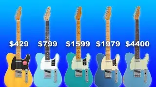 5 Telecasters Compared + 100K Celebration Giveaway!