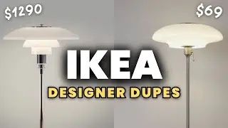 Best IKEA DESIGNER DUPES | IKEA's Secret Luxury Products