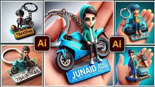 Create 3D Key Chain Images with Bing Ai | TikTok Viral Ai Photo Editing |Bing Image Creator Tutorial