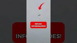 AVIÃO QUE CAIU TEM ISSO REVELADO
