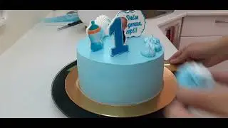 Торт Босс Малокосос ( на годик для малыша) 🥳😁