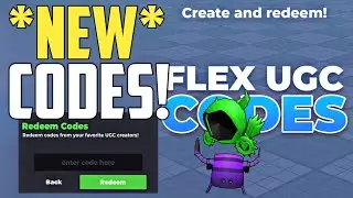 *NEW* ALL WORKING CODES FOR FLEX UGC IN AUGUST 2024! ROBLOX FLEX UGC CODES