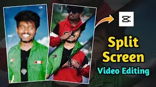 Split Screen Capcut Template | Split Screen Capcut Template Reels Editing Tutorial | Capcut Template