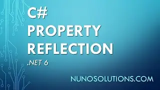 .NET 6 - C# Property Reflection