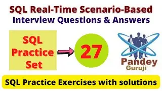 27.How to print 1 to 100 using While Loops, CTE and Cursor|SQL Real-Time Query Interview Questions
