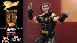 Marvel Legends WOLVERINE X-Treme X-Men Nemesis BAF Wave Comic Figure Review