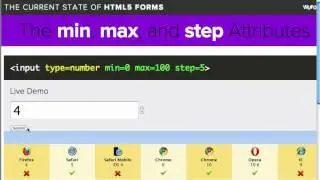 CSS-Tricks Screencast #99: Overview of HTML5 Forms Types, Attributes, and Elements