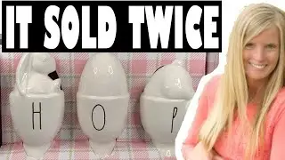 Pulling eBay Orders | What Sold on eBay and Poshmark | Reseller Drama Over Easter Egg Cups #reseller
