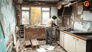 Transforming a RUIN into a High-End Home | One Year TIMELAPSE By 
